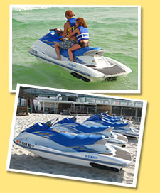 Jet Ski Rentals at the Beach