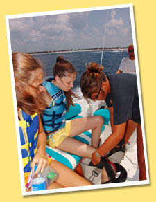 Parasail Ride Safety Equipment