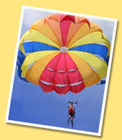 Single Parasail Rider