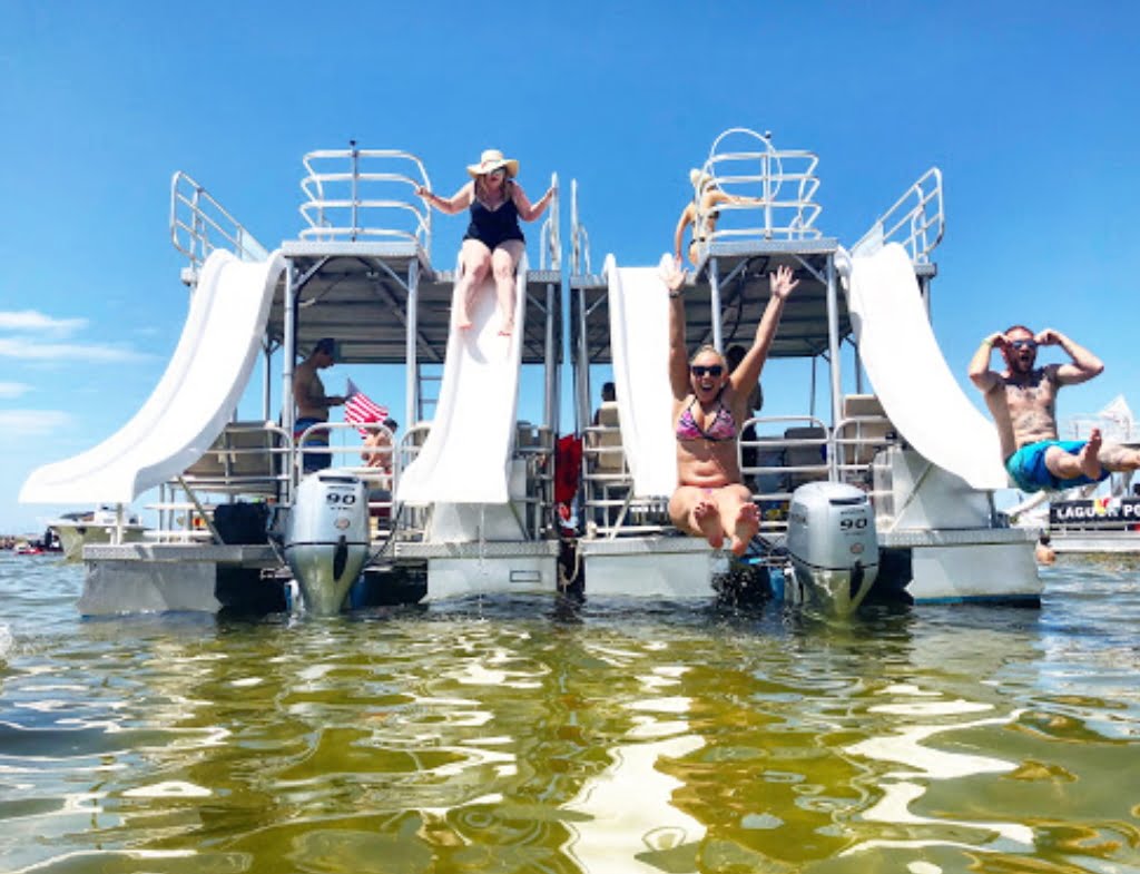 Double decker slides boat rentals near me cheapest