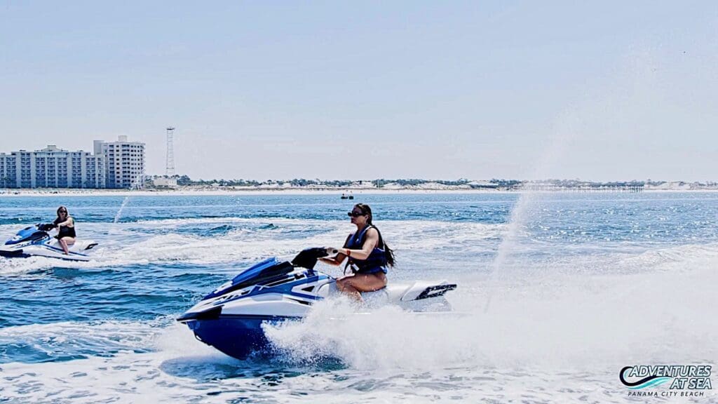 Adventures jet skis