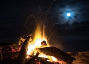 moonlight bonfire