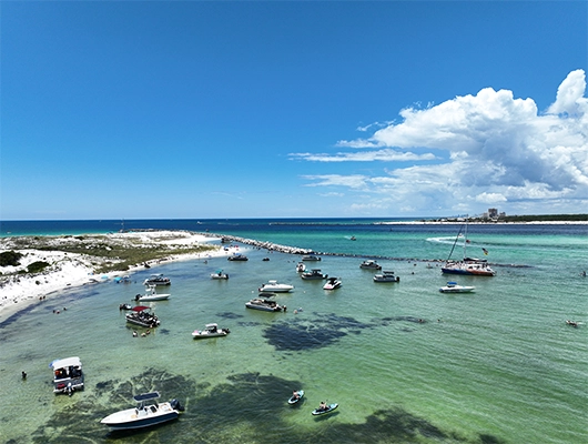 Pontoon Boat Rentals in Panama City Beach - Explore Shell Island