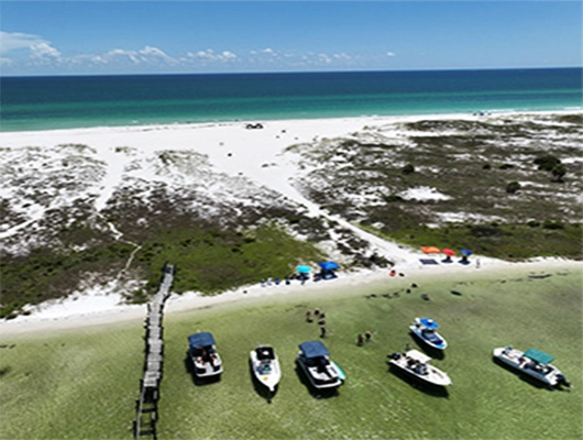 Pontoon Boat Rentals in Panama City Beach - Explore Shell Island - Rent a  Boat